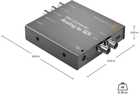 Mini Converters Tech Specs Blackmagic Design