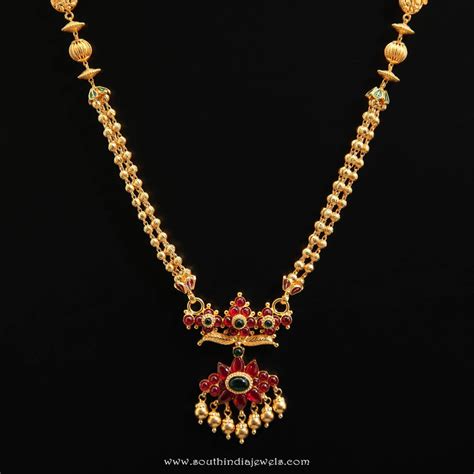 Imgs For > Traditional Gold Necklace Designs In 10 Grams