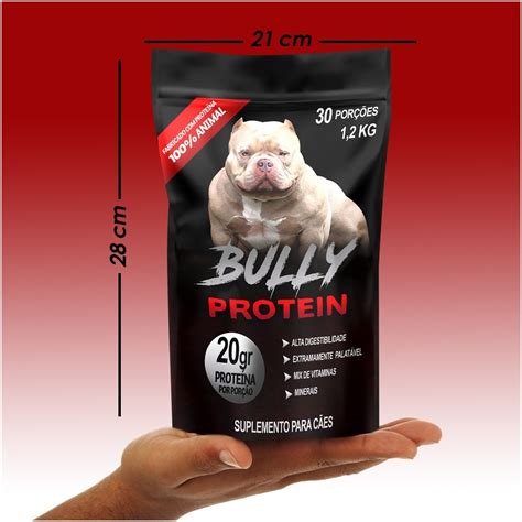 Suplemento Ganha Massa Muscular Pitbull Bully Protein 1 2 Kg