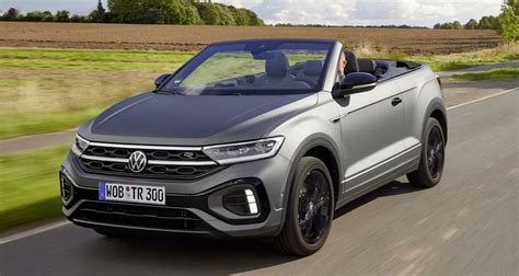 Ledition Grey Mat Du Volkswagen T Roc Cabriolet Arrive En France Son