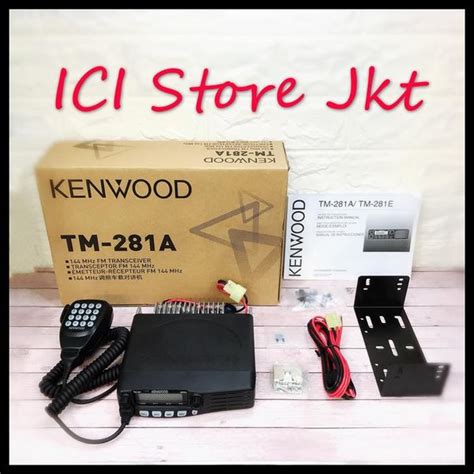 Jual Terbaru Radio Rig Kenwood Tm A Original Di Lapak Rossa Berry