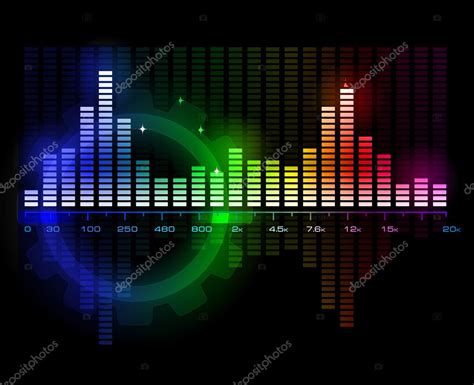 Music Sound Wave Spectrum Analyzer Stock Vector Image By ©vittore 4135595