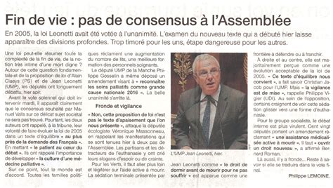 Philippe GOSSELIN Député de la Manche Revue de presse débats sur