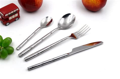 Stainless Steel Cutlery Fork Spoon And Knife Sets For Restaurant