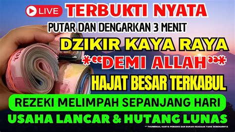 Nyata Terjadi Di Bulan Maulid Dzikir Pagi Penarik Rezeki Paling