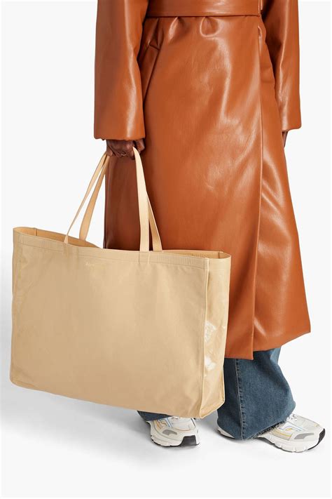 Acne Studios Coated Canvas Tote The Outnet