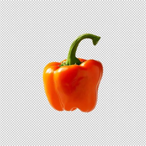 Premium Psd Bell Pepper Isolated