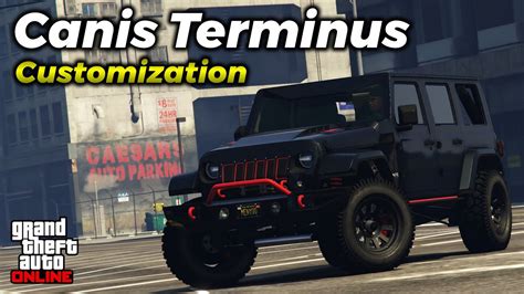 New Unreleased Canis Terminus Customization Gta Online Chop Shop