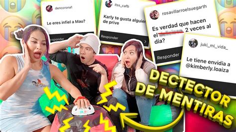 Karla Bajo El Detector De Mentiras Me Confes Todo Youtube