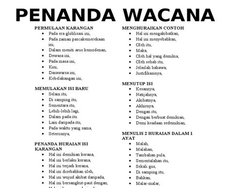 Penanda Wacana In English Penanda Wacana Karangan Jin Hsia Riset