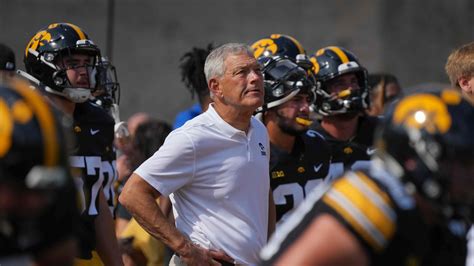 Series of Iowa football 2025 kickoff times, TV designations unveiled