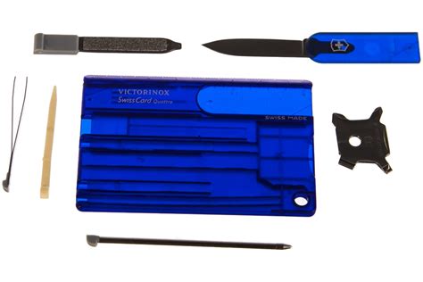 Швейцарская карточка Victorinox SwissCard Quattro Sapphire 0.7222.T2 ...
