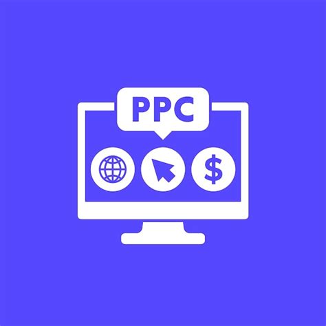 Premium Vector Ppc Pay Per Click Vector Icon For Web