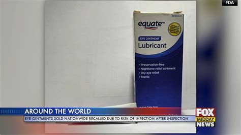 Eye Ointment Products Recalled Due To Risk Of Infection - WFXB