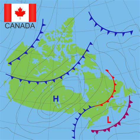 10+ Weather Map Canada Stock Photos, Pictures & Royalty-Free Images ...