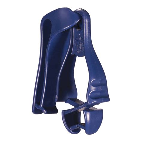 Ergodyne Squids 3405 Metal Detectable Blue Glove Clip Holder With Belt