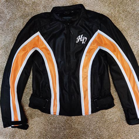 Harley Davidson Mesh Riding Jacket Women S Size Small Etsy