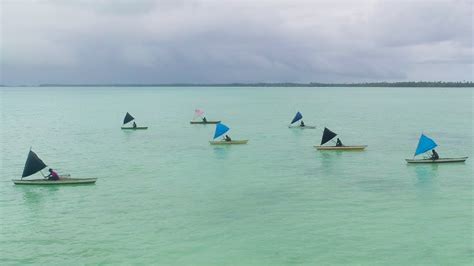 Traditional Kiribati Sailing Canoe Race K Vlog Youtube