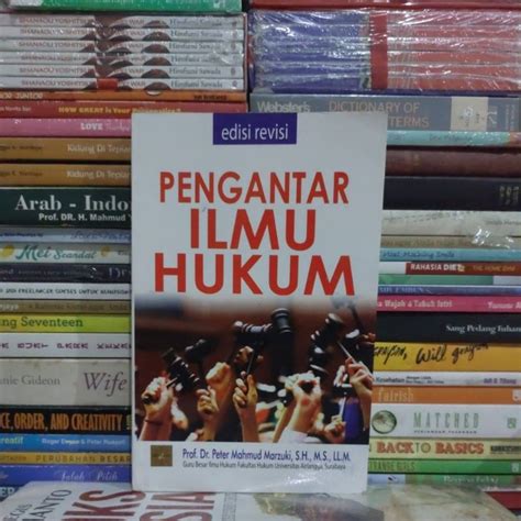 Jual BUKU ORIGINAL PENGANTAR ILMU HUKUM EDISI REVISI PROF DR PETER