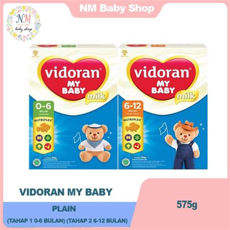 Jual Vidoran My Baby Tahap Bulan Tahap Bulan Gr Di