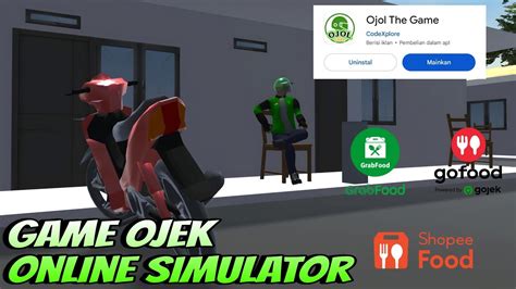 Aku Jadi Tukang Ojek Online Di Game Ojol The Game YouTube