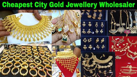 Cheapest City Gold Jewellery Wholesale Market Kolkata Imitation