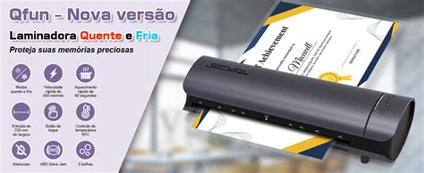 Plastificadora E Encadernadora - Plastificadora e Laminadora SL999 9 em 1 A3 Profissional 220V, Verde ...