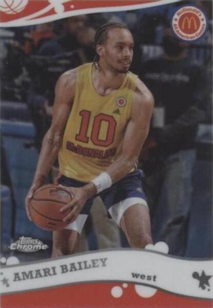 2022 Topps Chrome McDonald S All American 2006 Topps McDonald S All