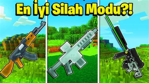 Minecraft ın En İyi Silah Modu YouTube