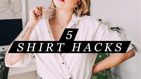 Shirt Hacks How To Tuck In Your Shirt Style It And More Tips