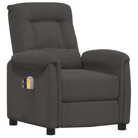 Omabeta Fauteuils électriques Fauteuil inclinable de massage Gris