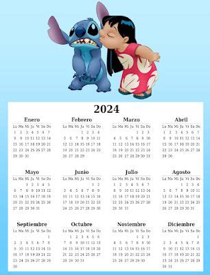 Calendario 2024 Stitch Drawing Lilo And Stitch Lilo And Stitch