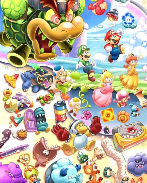 The Super Mario Bros Game Is Shown In This Screenshoter Image With