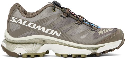 Brown Xt Og Aurora Borealis Sneakers By Salomon On Sale