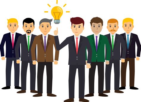 Team Work Concept With Businessmen 13775435 PNG