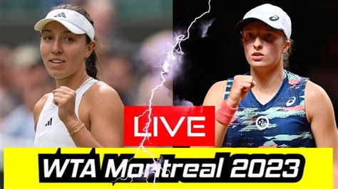 Wi Tek Vs Pegula Live Streaming Wta Montreal Iga Swiatek Vs