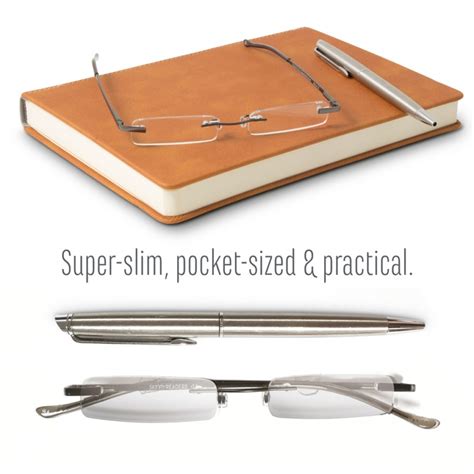 Skinny Readers Carded Option Slim And Lightweight Reading Glasses If