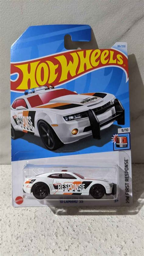 Jual Hot Wheels Mobil Sedan Polisi Camaro Ss Putih Lot J Hw First Response Team Di