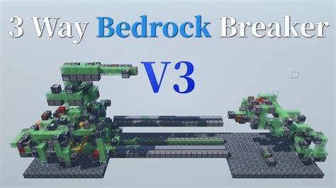 3 Way Bedrock Breaker V3 115 Youtube