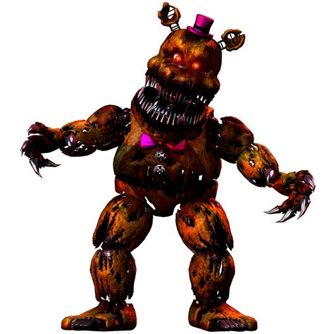[FNAF HW\C4D\Render] Nightmare Fredbear by Fredd2055 on DeviantArt