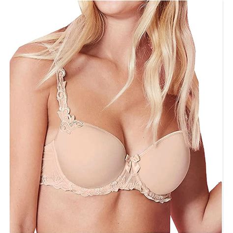 Simone Perele Intimates And Sleepwear Simone Perele Andora 3d Molded Cup Nude Bra 36d Poshmark