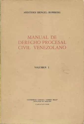 Manual De Derecho Procesal Civil Venezolano 3 Tomos Mercadolibre