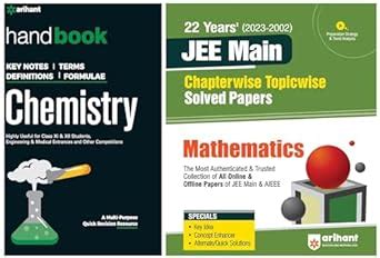 Buy Arihant Years Chapterwise Topicwise Jee Main Solved