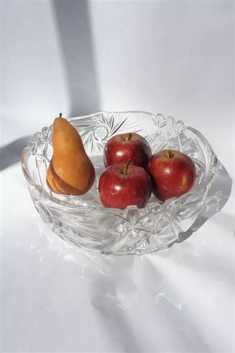 Vintage Crystal Fruit Bowl | Urban Outfitters