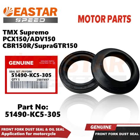 Front Fork Dust Seal Oil Seal Tmx Supremo Pcx Adv Cbr R