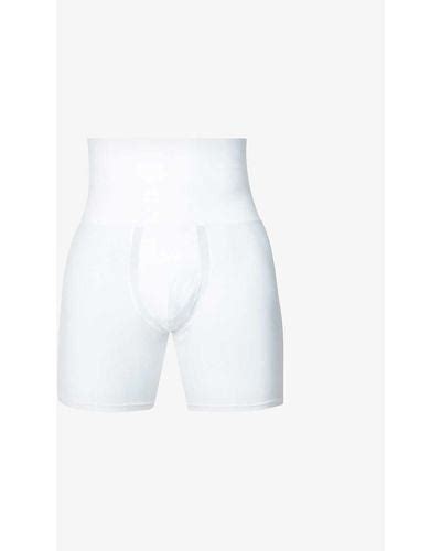 white spanx underwear  men lyst