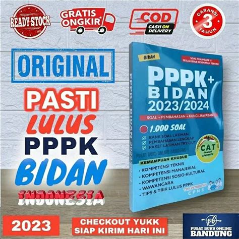 Jual BANK SOAL PPPK BIDAN 2023 2024 Shopee Indonesia