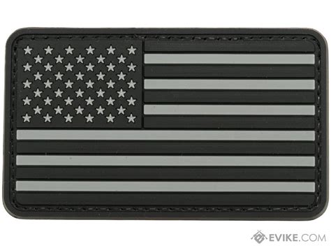 Us Flag Pvc Hook And Loop Rubber Patch Color Regular Swat