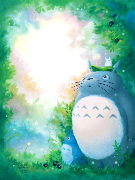 Totoro's Forest by dracontiar on DeviantArt