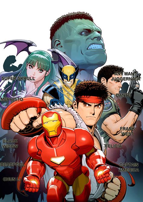 Roster speculation based on Marvel vs. Capcom 3 artwork